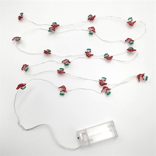 LED kobber lyskæde med svampe